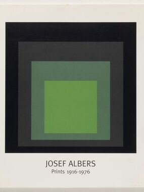 Josef Albers: Prints 1916-1976 - Alan Cristea Gallery, 1999 - Nicholas Fox Weber